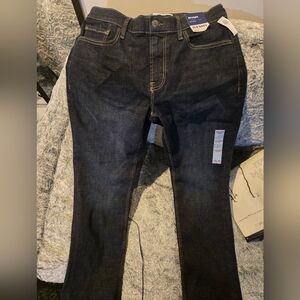Old Navy Men's Dark Blue Straight Jeans
